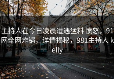 主持人在今日凌晨遭遇猛料 愤怒，91网全网炸锅，详情揭秘，981主持人 kelly